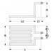 Rezistenta friteuza 6000W 400V 296x250x255mm #415630